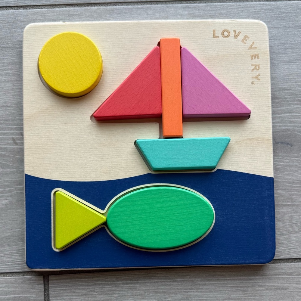Lovevery Puzzle from The Helper Play Kit (Months 25-27)